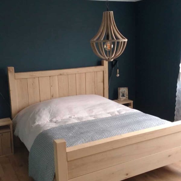 Eikenhouten bed Johnson